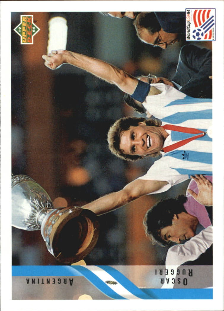 1994 Upper Deck World Cup Contenders English/Spanish #231 Oscar Ruggeri
