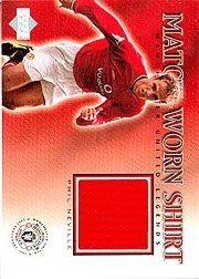 2002 Upper Deck Manchester United Legends Match Worn Shirts #PNS Phil Neville