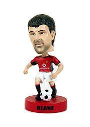 2003 Upper Deck Manchester United Mini Playmakers Bobble Head Dolls #4 Roy Keane