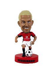 2003 Upper Deck Manchester United Mini Playmakers Bobble Head Dolls #5 Rio Ferdinand