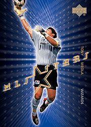 2004 Upper Deck MLS Stars #ST16 Tony Meola