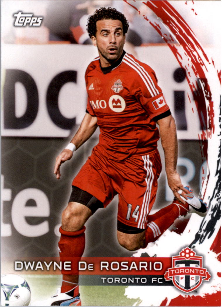 dwayne,dwaynewade 2014 topps mls #109 dwayne de rosario - nm-mt