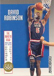1992-93 SkyBox Olympic Team #USA10 David Robinson