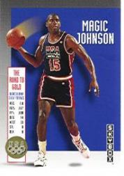 1992-93 SkyBox Olympic Team #USA12 Magic Johnson
