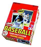 1982 Fleer Baseball Wax Box