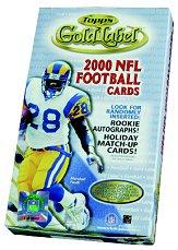 2000 Topps Gold Label Class 1 Football Hobby Box