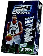1999-00 Stadium Club Chrome Basketball Hobby Box