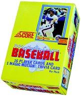 1990 Score Baseball Hobby Box