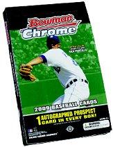 2009 Bowman Chrome Baseball Hobby Box