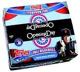 2011 Topps Opening Day Baseball Hobby Box
