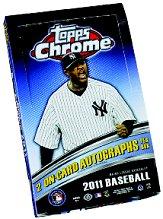 2011 Topps Chrome Baseball Hobby Box