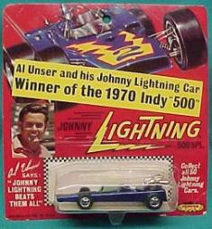 1970 Johnny Lightning Indy 500 1:64 #NNO  Al Unser