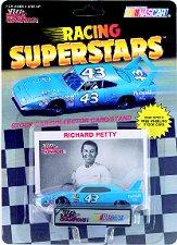 1991-92 Racing Champions Legends 1:64 #43 R.Petty/1970 Plym.Superbird/Racing Superstars blister
