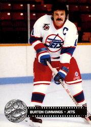 1991-92 Pro Set Platinum #290 Burton Cummings CAP
