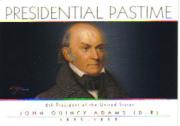 2004 Topps Presidential Pastime #PP6 John Quincy Adams