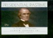 2004 Topps Presidential Pastime #PP17 Andrew Johnson