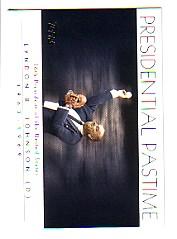 2004 Topps Presidential Pastime #PP35 Lyndon B. Johnson