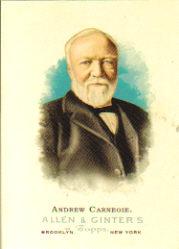2006 Topps Allen and Ginter #344 Andrew Carnegie