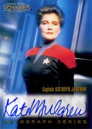 1996 Star Trek Voyager Profiles Autographs #1 Kate Mulgrew