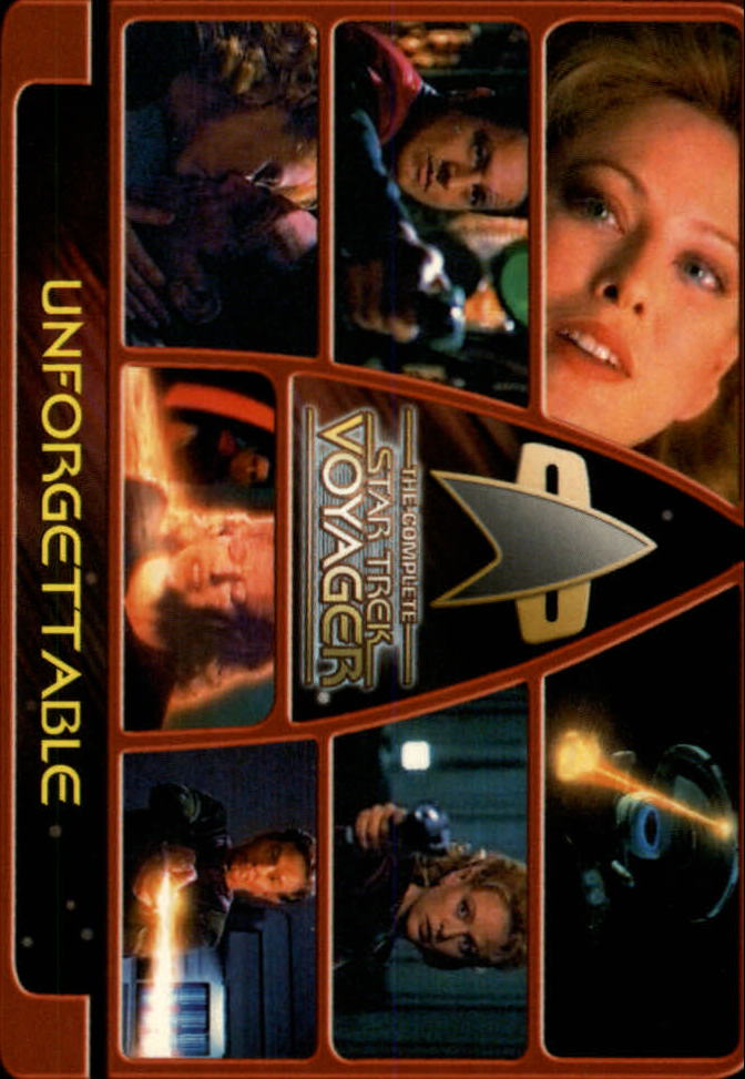 Rittenhouse Complete Star Trek Voyager Unforgettable Nm Mt