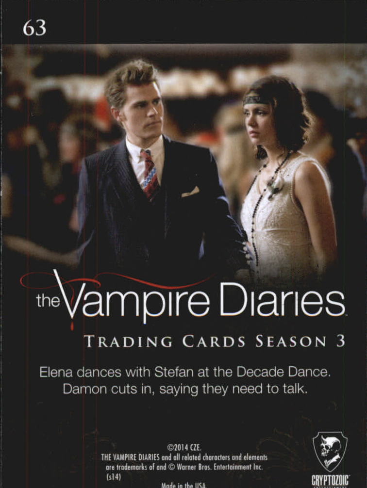 2014 the vampire diaries season three non-sport - choose your