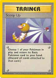 1999 Pokemon Base Unlimited #78  Scoop Up (R)