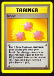 1999 Pokemon Base Unlimited #89  Revive (U)