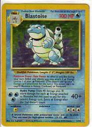 1999 Pokemon Base Unlimited #2 Blastoise (holo) (R)