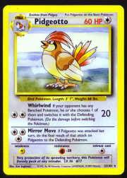 1999 Pokemon Base Unlimited #22  Pidgeotto (R)
