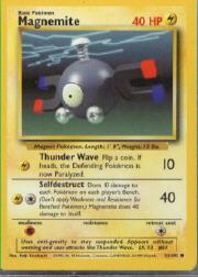 1999 Pokemon Base Unlimited #53  Magnemite (C)