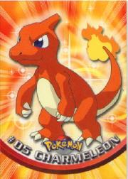 2000 Pokemon TV Animation  Topps #5  Charmeleon