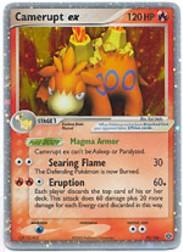 2005 Pokemon EX Emerald #92  Camerupt ex (Holo) (R)