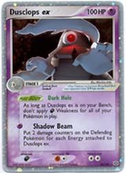 2005 Pokemon EX Emerald #94  Dusclops ex (Holo) (R)