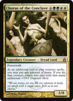 2005 Magic the Gathering Ravnica: City of Guilds #33  Chorus of the Conclave R :D: