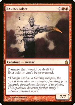 2005 Magic the Gathering Ravnica: City of Guilds #82  Excruciator R :R: