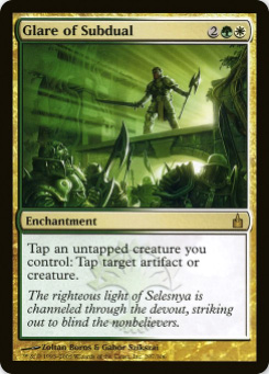 2005 Magic the Gathering Ravnica: City of Guilds #104  Glare of Subdual R :D: