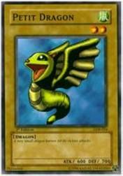 2002 Yu-Gi-Oh Legend of Blue Eyes White Dragon 1st Edition #LOB-24  Petit Dragon
