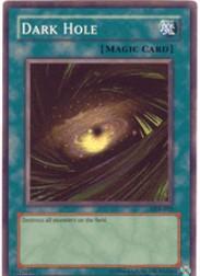 2002 Yu-Gi-Oh Legend of Blue Eyes White Dragon 1st Edition #LOB-52  Dark Hole (SR)