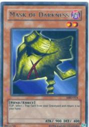 2002 Yu-Gi-Oh Metal Raiders 1st Edition #MRD-14  Mask of Darkness (R)