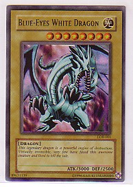 2002 Yu-Gi-Oh Legend of Blue Eyes White Dragon Unlimited #LOB-1  Blue-Eyes White Dragon (UR)