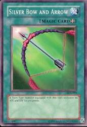 2002 Yu-Gi-Oh Legend of Blue Eyes White Dragon Unlimited #LOB-91  Silver Bow and Arrow (SP)