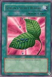 2002 Yu-Gi-Oh Legend of Blue Eyes White Dragon Unlimited #LOB-99  Goblin's Secret Remedy (R)