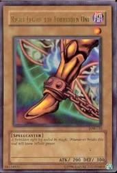 2002 Yu-Gi-Oh Legend of Blue Eyes White Dragon Unlimited #LOB-120  Right Leg of Forbid.One (UR)