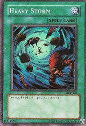 2002 Yu-Gi-Oh Metal Raiders Unlimited #MRD-142  Heavy Storm (SR)