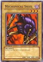 2002 Yu-Gi-Oh Magic Ruler 1st Edition #MRL-21  Mechanical Snail