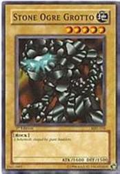2002 Yu-Gi-Oh Magic Ruler 1st Edition #MRL-58  Stone Ogre Grotto