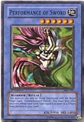 2002 Yu-Gi-Oh Magic Ruler 1st Edition #MRL-67  Performance of Sword
