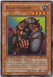 2002 Yu-Gi-Oh Magic Ruler 1st Edition #MRL-89  Boar Soldier