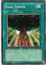 2002 Yu-Gi-Oh Magic Ruler 1st Edition #MRL-96  Gaia Power