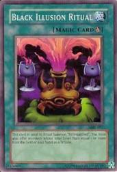 2002 Yu-Gi-Oh Magic Ruler Unlimited #MRL-51  Black Illusion Ritual (SR)
